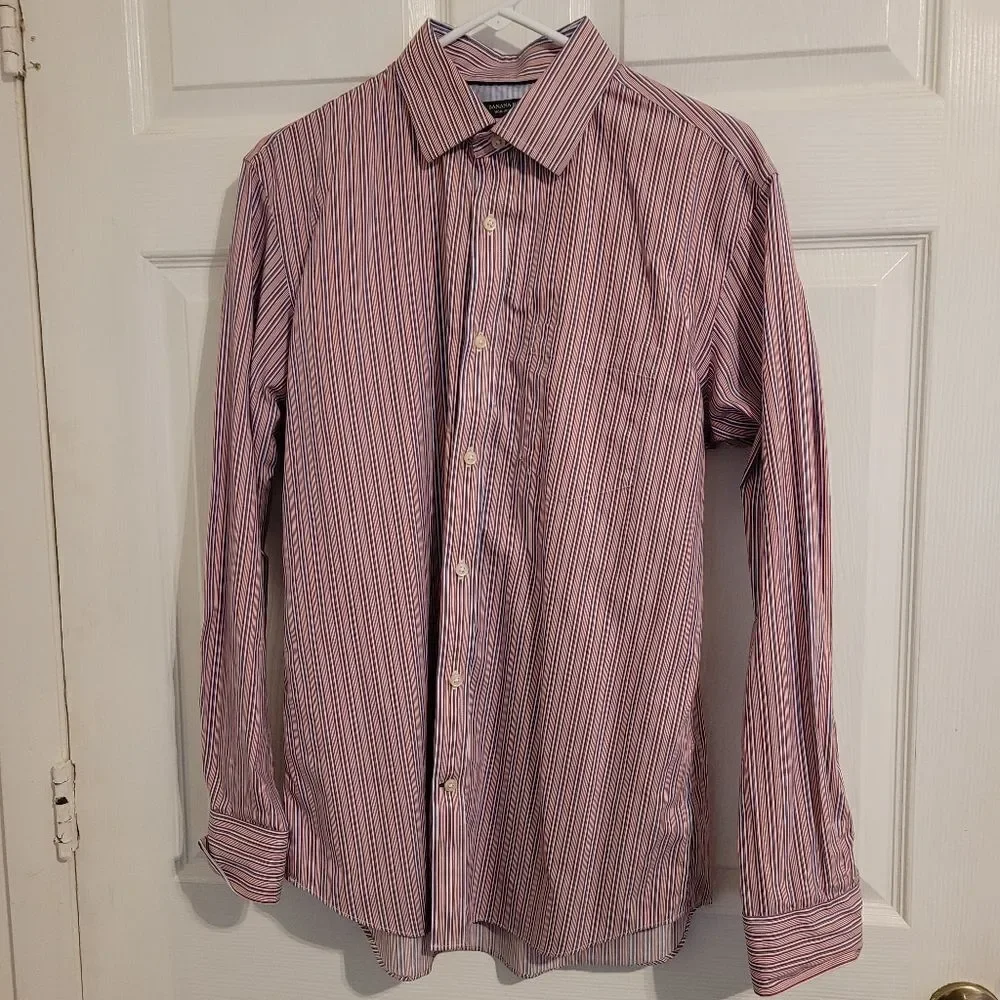 Banana Republic mens long‎ sleeve button up shirt
